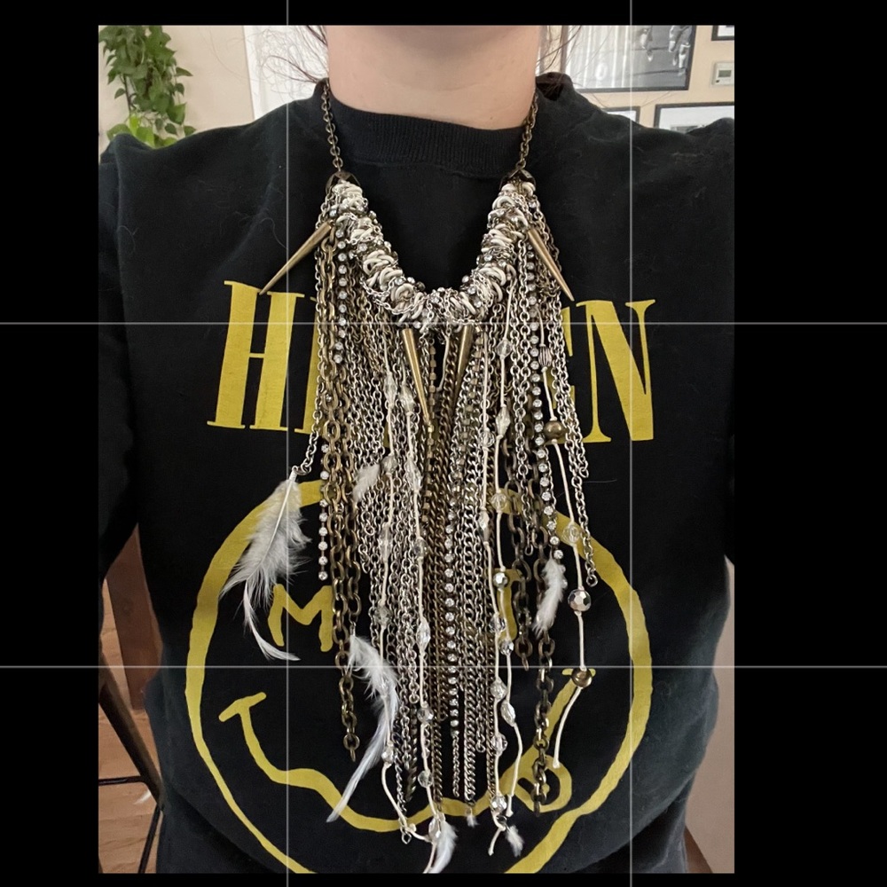 Super Unique Statement Necklace - image 5